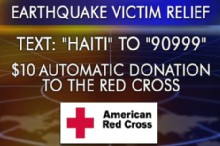 Texting Relief to Haiti