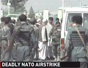 NATO pledges probe of deadly Afghan air strike