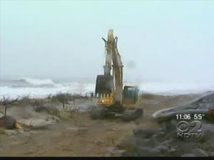 Storms Cause Major Beach Erosion On Jersey Shore