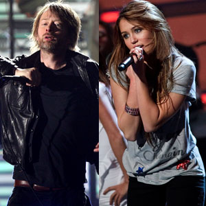 Radioheads Thom Yorke Schools Miley Cyrus & Kanye West on Humility <br />    (E! Online)