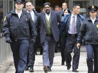 AP - Raj Rajaratnam, billionaire founder of the Galleon Group, a major hedge fund, is led in handcuffs from FBI ...
