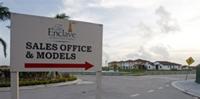 AP - In this Oct. 27, 2009 photo, a development of new homes is shown in Homestead, Fla. Sales of ...