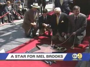 Mel Brooks Receives 'Walk Of Fame' Star