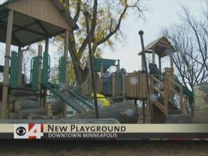 Volunteers Build New Park Along Riverfront