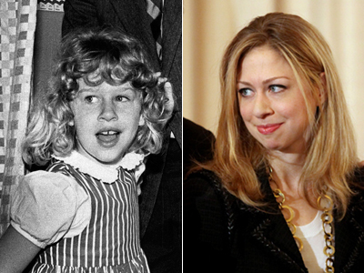 Chelsea Clinton through the years 
