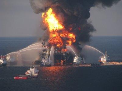 Justice Dept. sues BP, eight companies over oil spill