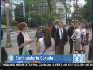 Canadian Earthquake Rattles Nerves In Pittsburgh