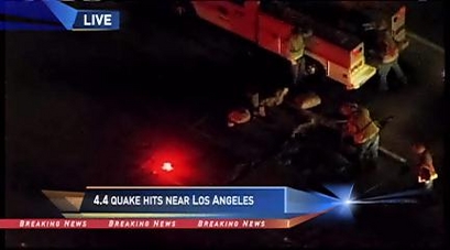 4.4 quake hits near Los Angeles