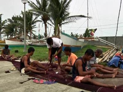 Filipinos prepare for 3rd typhoon