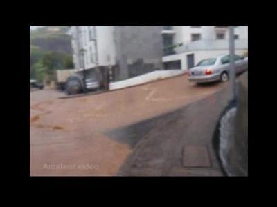 Amateur video shows Madeira floods