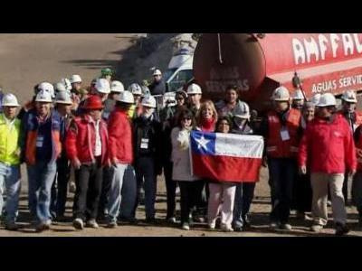 Rescuers finally reach Chile miners