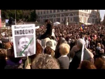 Italian women rally against Berlusconi