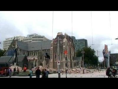 Christchurch earthquake morning