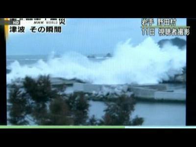 Amateur video captures Tsunami horror