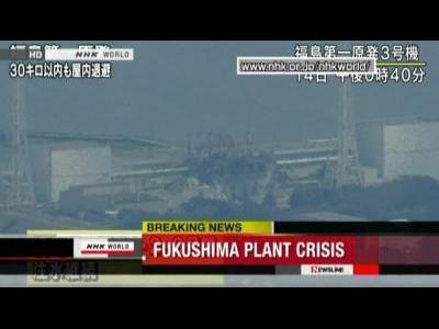 Nuclear plant badly damaged