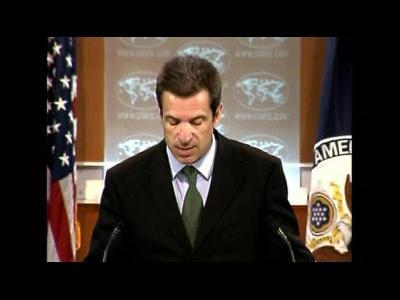 U.S. condemns "brutal" suicide bombing in Pakistan