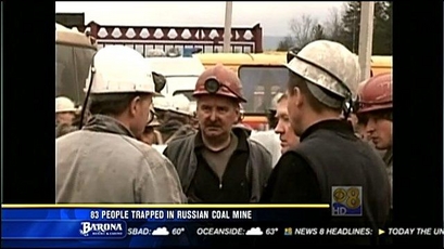 83 people trapped in Russian coal mine