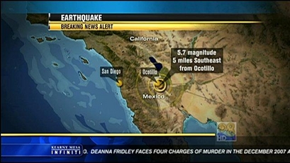 5.7 earthquake felt across San Diego