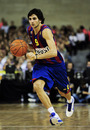 BARCELONA, SPAIN - OCTOBER 07:  Ricky Rubio #9 of the Regal FC Barcelona in action during the NBA Europe Live match between Los Angeles Lakers and Regal FC Barcelona at the at Palau Blaugrana on October 7, 2010 in Barcelona, Spain.  (Photo by David Ramos/Getty Images)