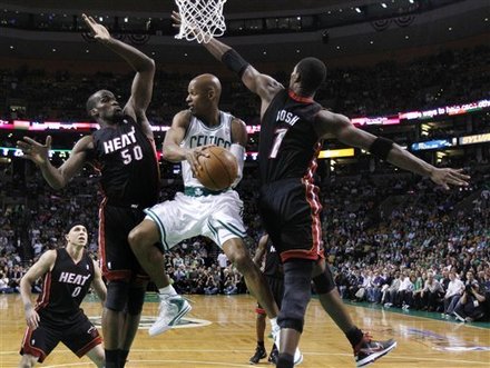 James, Wade lead Heat past Celtics 98-90 in OT Ap-201105091834668586808