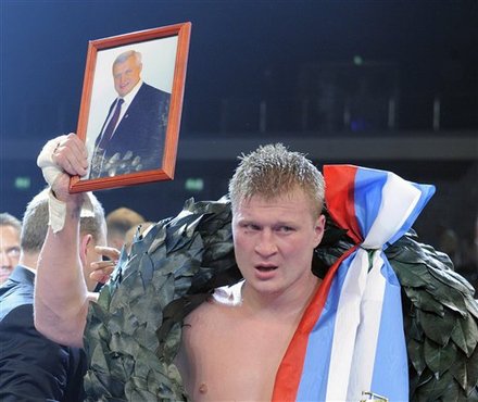 Alexander Povetkin Of Russia Holds