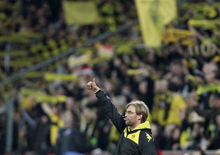 Dortmund Head Coach Juergen Klopp Reacts