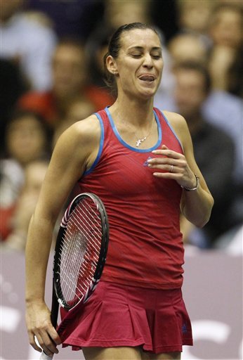 Italy?s Flavia Pennetta Smiles