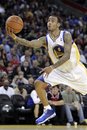 Golden State Warriors ' Monta Ellis lays up a shot during the second half of an NBA basketball game against the Chicago Bulls Saturday, Feb. 5, 2011, in Oakland, Calif.