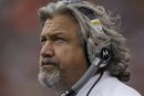 FILE - This Oct. 4, 2009, file photo shows Cleveland Browns defensive coordinator Rob Ryan during the Browns NFL football game against the Cincinnati Bengals, in Cleveland. From Troy Polamalu's(notes) thick mass of curls to Domata Peko's(notes) fluffy, lionlike mane to Chris Johnson's dreads to Clay Matthews'(notes) grunge look, players all over the NFL are going long. And let's not forget about those coaches.