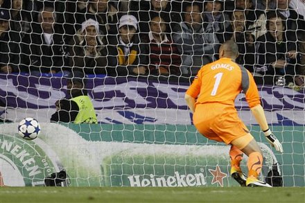 Tottenham Hotspur's Goalkeeper Heurelho Gomes Watches