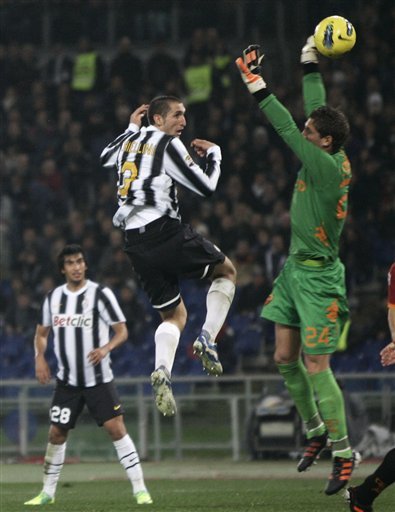 Juventus Defender Giorgio Chiellini Scores