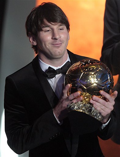Argentina's Soccer Player Lionel Messi Holds