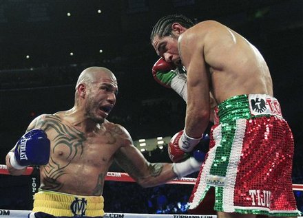 Miguel Cotto, Of Puerto Rico,  Punches