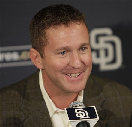San Diego Padres New General Manager Josh Byrnes Smiles