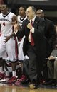Georgia head coach Mark Fox yells to the his players during the second half of an NCAA college basketball game against the Florida Tuesday, Jan. 26, 2011 in Athens, Ga. Florida won 104-91 in double overtime. AP Photo/John Bazemore)
