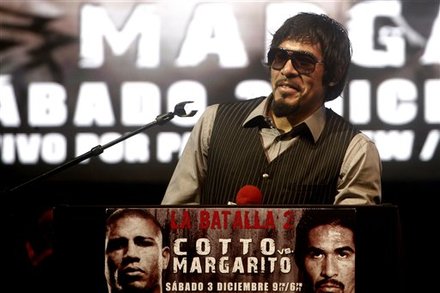 Mexican Boxer Antonio Margarito Gestures