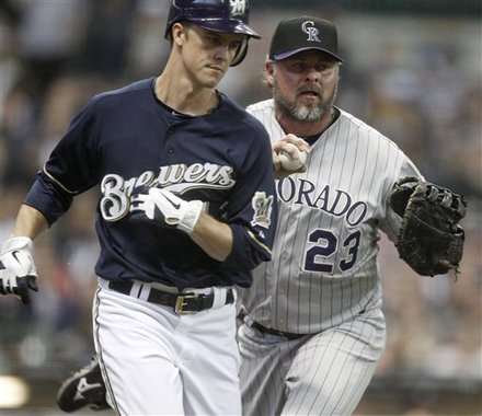 jason giambi rockies. Rockies#39; Jason Giambi (23)