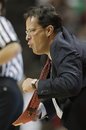 Indiana coach Tom Crean reacts during the second half of an NCAA college basketball game against Butler on Sunday, Nov. 27, 2011, in Bloomington, Ind. Indiana won 75-59.