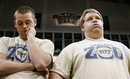 Pittsburgh students Colin Nolan, left, and Ben Wachsman in the  