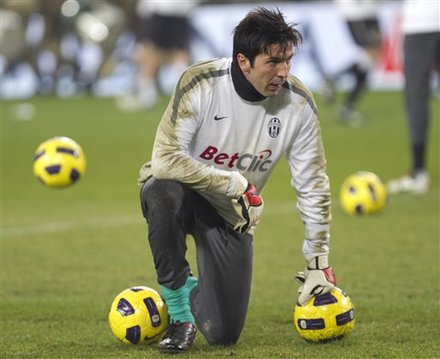 Juventus Goalie Gianluigi Buffon Looks