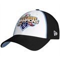 New Era New York Yankees Black-White 2009 World Series Champions Official Locker Room Flex Fit Hat