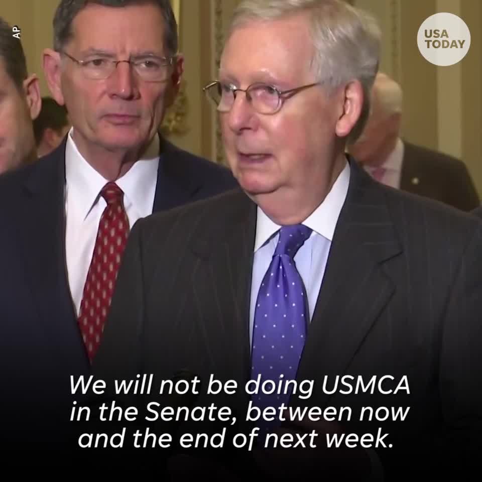 Total nonsense: Democrats rip McConnell on delaying USMCA vote until after impeachment trial