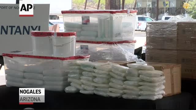 Authorities say 40 pounds of seized fentanyl is enough to kill entire population of Ohio multiple times