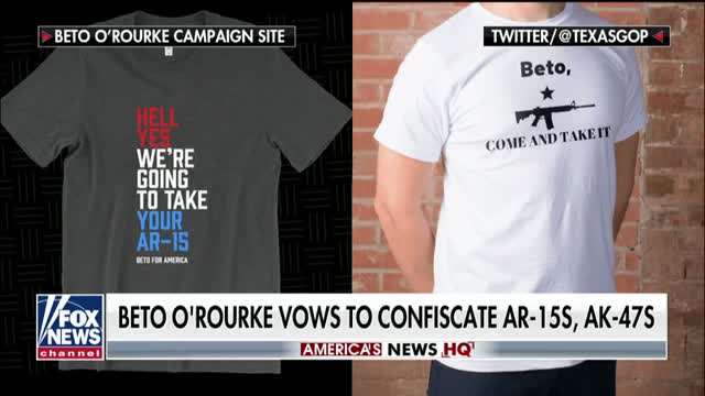 Beto ORourke vows to confiscate AR-15s, AK-47s