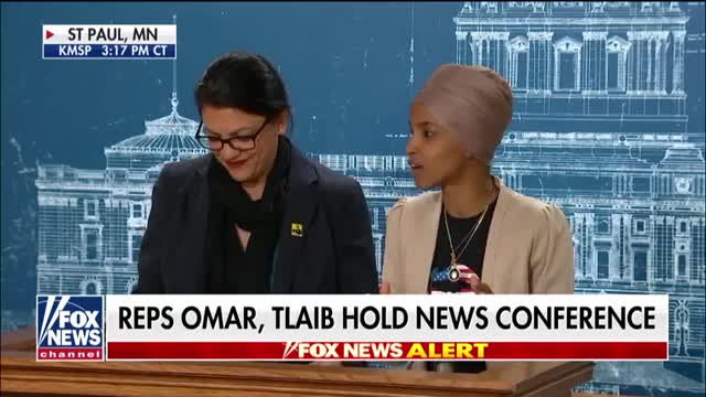 Reps. Omar, Tlaib call for an end to Israels occupation of Palestinian territories