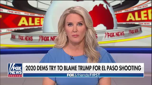 2020 Democrats blasted on social media for linking Trump to El Paso shooting
