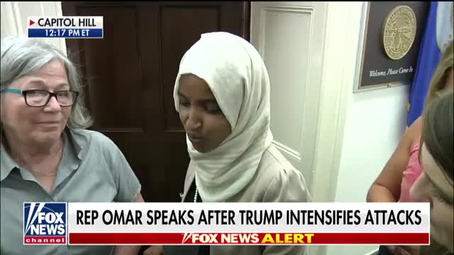 Rep. Omar: Nothing President Trump says should be taken to heart
