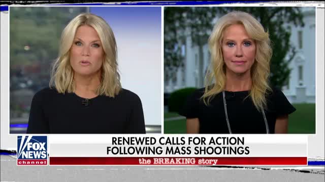 Conway: The president stands ready to act in wake of mass shootings