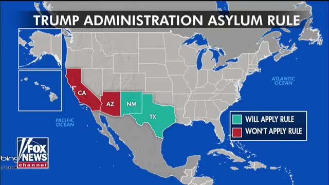 Appeals court sides with Trump administration on asylum rules