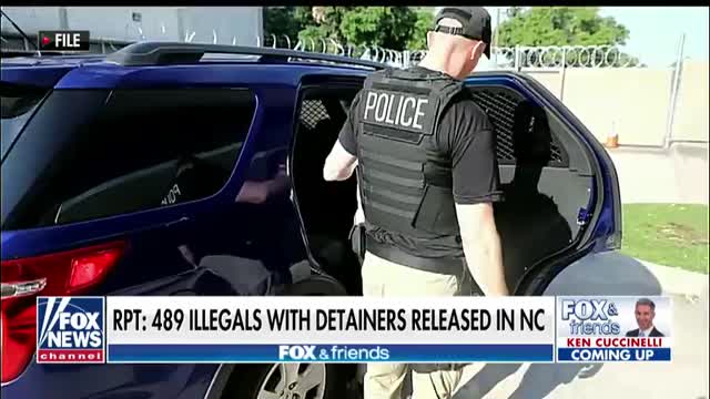 489 illegal immigrants with detainers released in North Carolina: report
